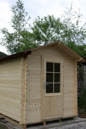 Umkleidekabine am  Badeplatz